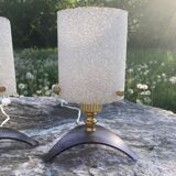 Pair of bedside lamps