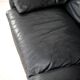 Sofa by Vico Magistretti, Cassina, Maralunga model. Italy, circa 1975. Navy blue leather