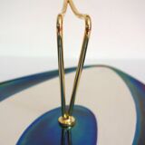 Verceram iridescent ceramic cheese board from the 60s