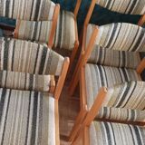 6 Scandinavian chairs from the 60s