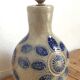 Ceramic lamp foot by Jean Claude Monange, 60s/70s