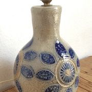Pied de lampe en céramique par Jean Claude Monange, années 60/70