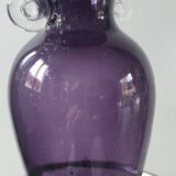 Vintage Italian vase in blown art glass