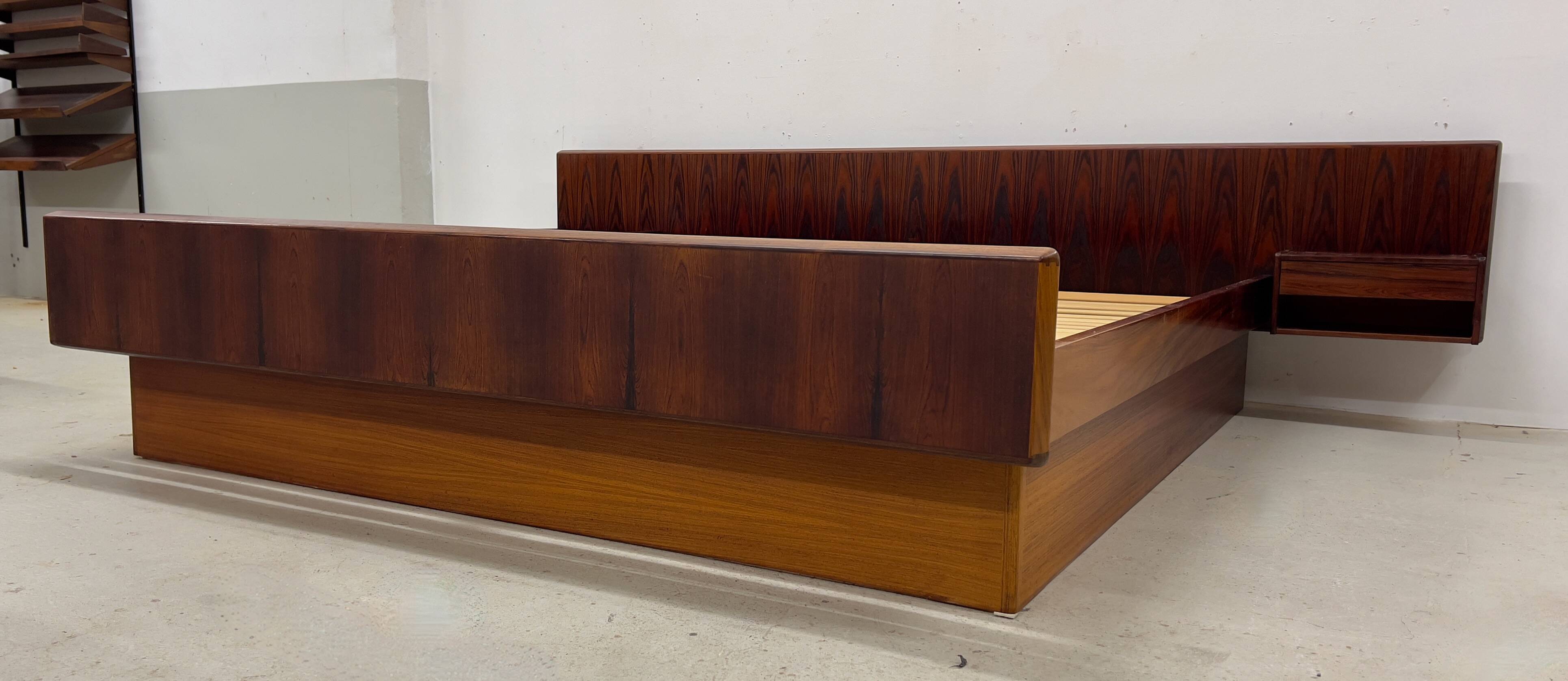 Danish Floating Bed By Sannemans Møbelfabrik.