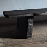 Table basse chêne brûlé