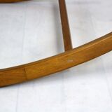 Mid-century rattan rocking chair, 1960s