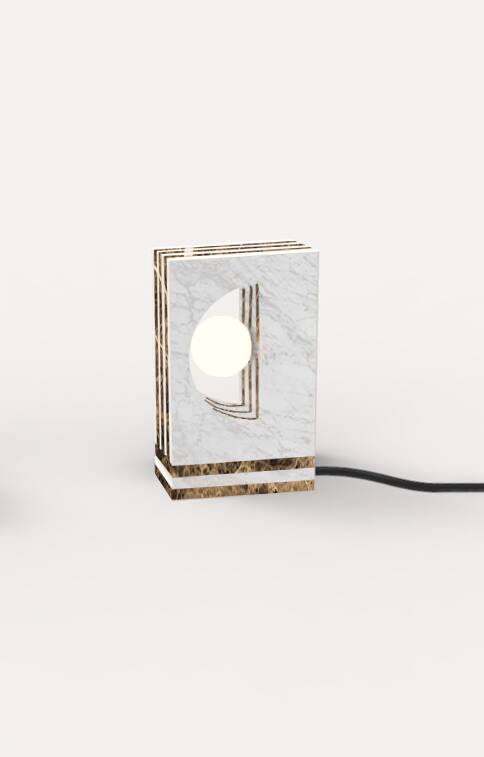 Strates table lamp (Roche Bobois)