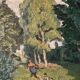 HST painting "The Ballade" by Marcel GAULT (1899-1989) painter from Franche-Comté