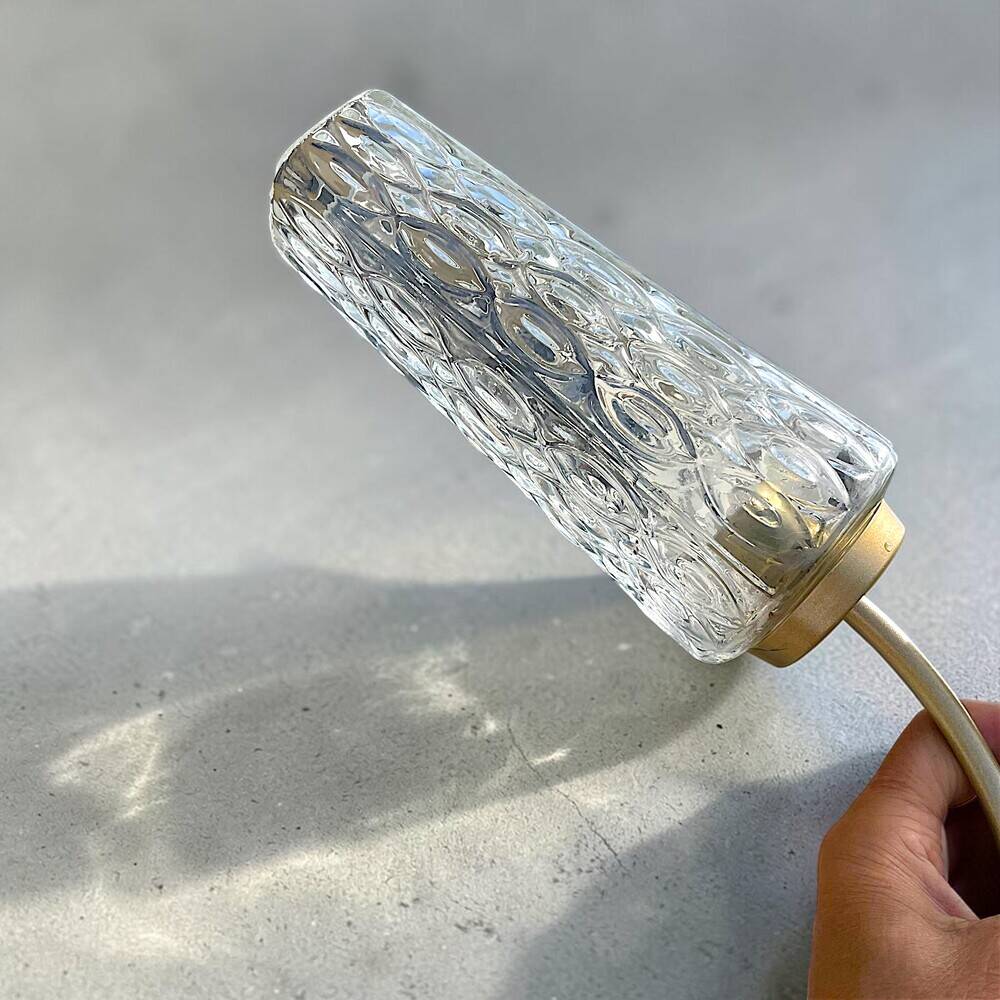 Mid Century Modern 1950s double wall sconce lamp