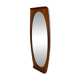 Mid Century Modern Wood Wall Mirror, Campo e Graffi, Italy 1950s