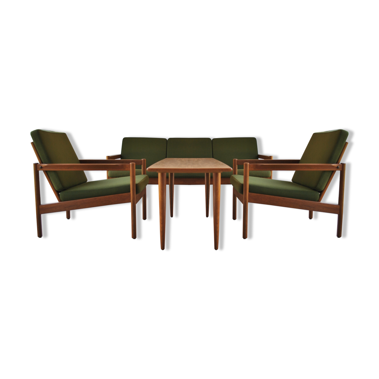 Danish sofa by Kai Kristiansen by Magnus Olesen for Domus Danica year 60