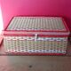 Sewing box rope and scoubidous 60s