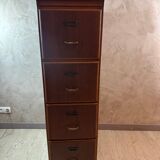 Oak filing cabinet