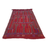 Vintage Turkish kilim handwoven 172x248 cm