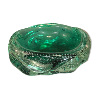 Blown glass ashtray