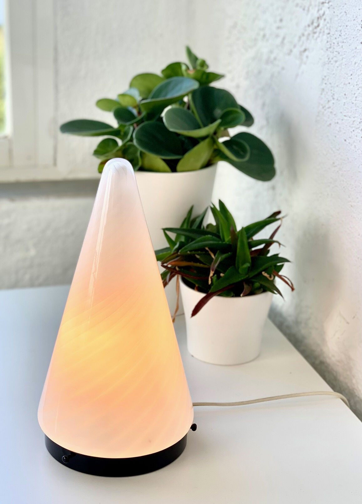 Murano glass lamp, 1970
