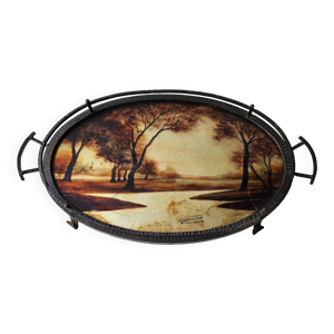 Plateau de service fer