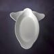 Pillivuyt Oval Au Gratin White Baking Dishes Porcelain-set 2