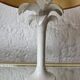 Ceramic palm tree lamp Tommaso Barbi 1960s