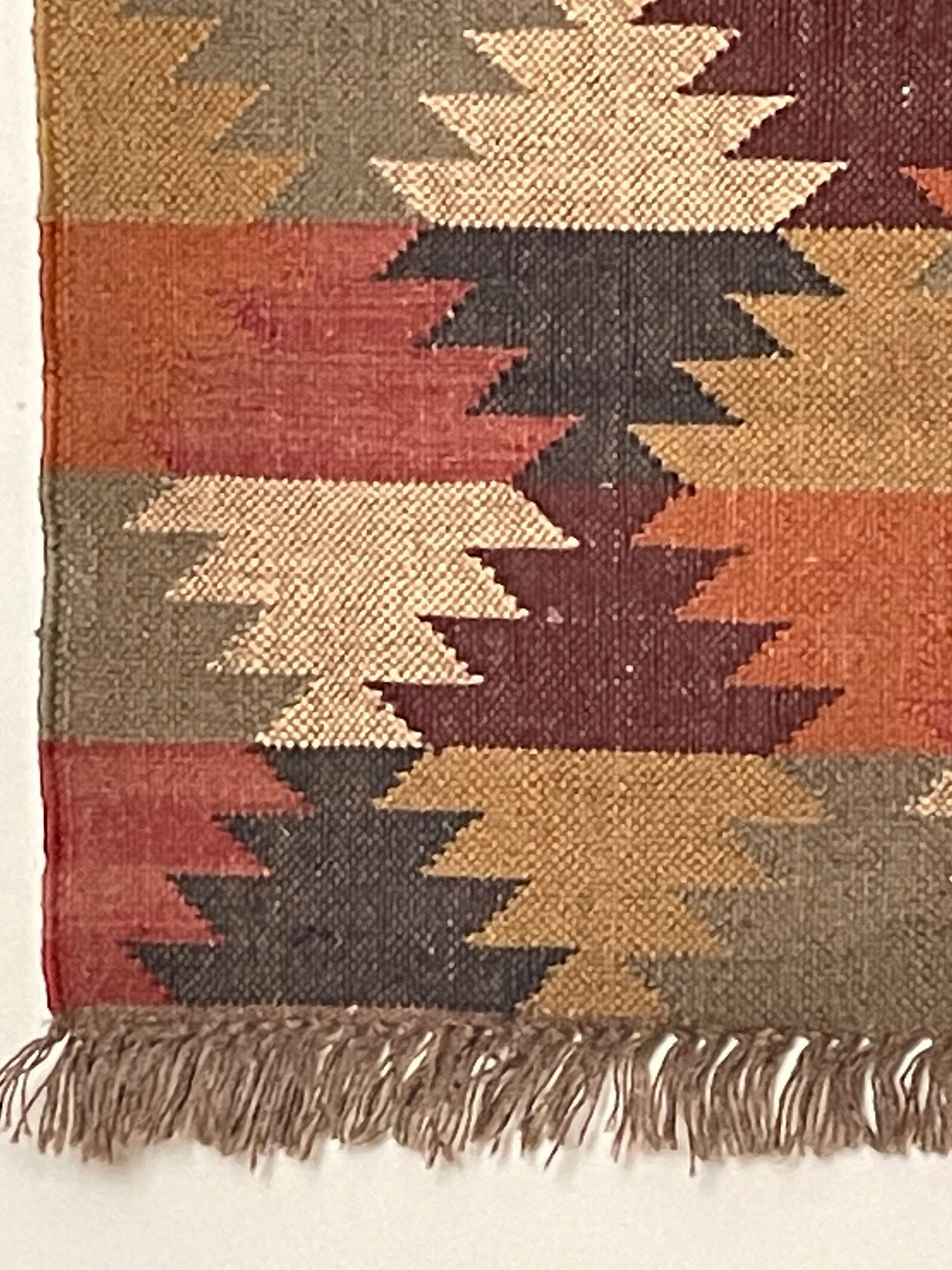2.5 x 4 jute handwoven kilim runner carpet, rug, 75 x 120 cm