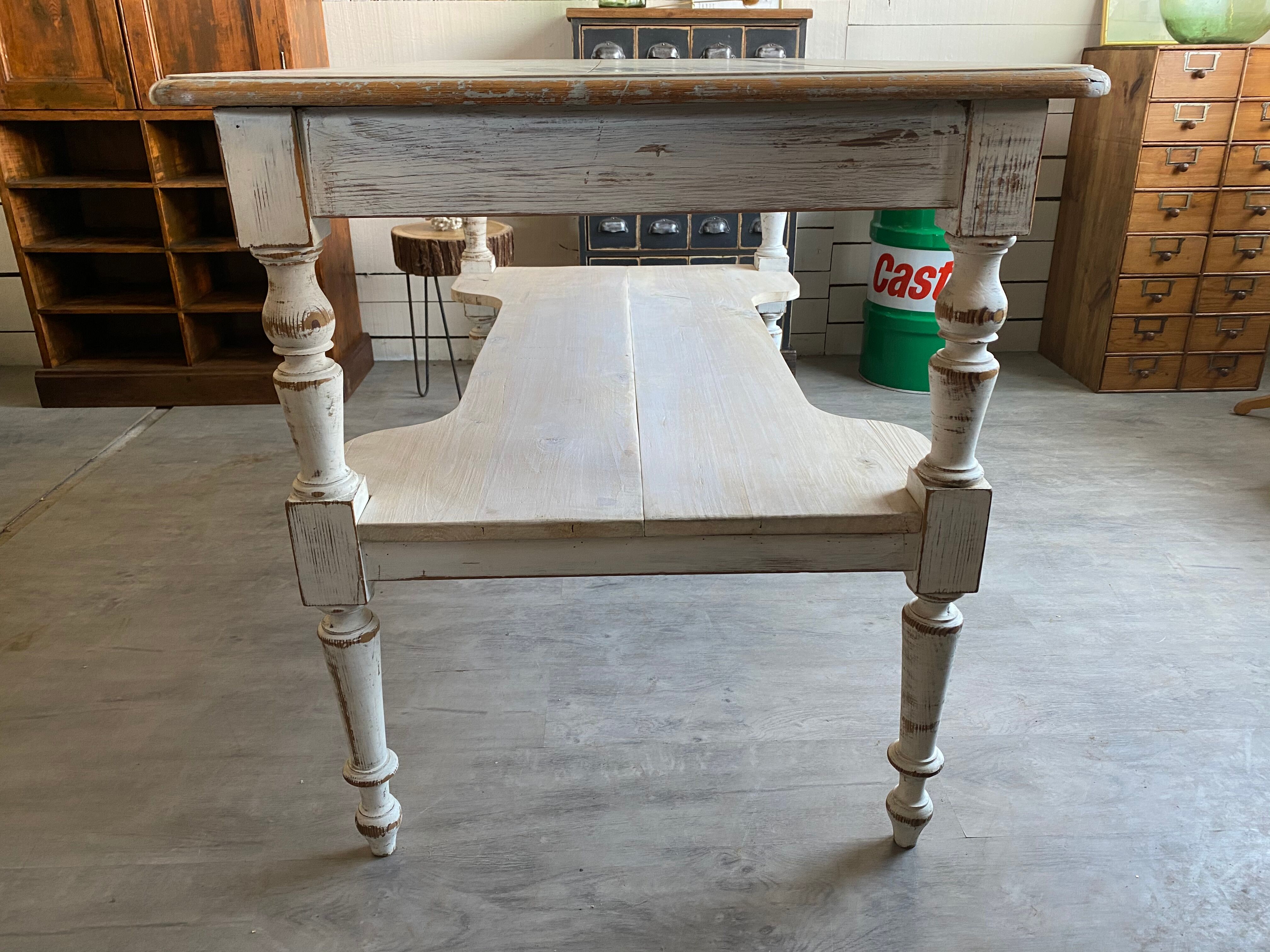 Old haberdashery table