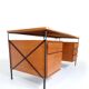 Double caisson desk modernist ARP (Guariche, Motte, Mortier) – 1955