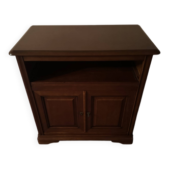 TV cabinet with flap for DVD player/Box and storage niche
