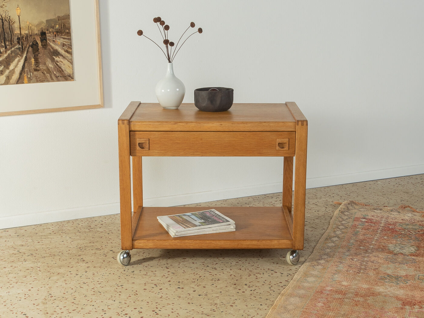 1960s serving trolley