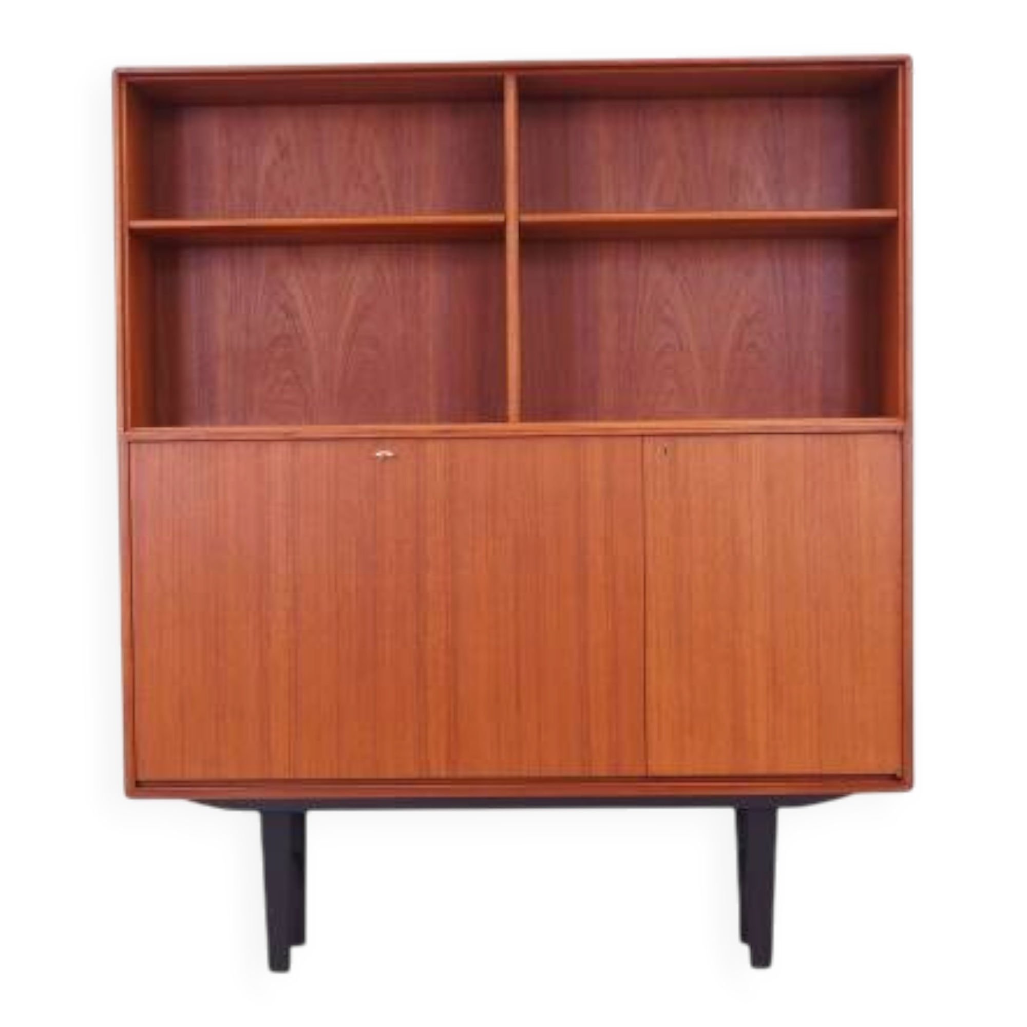Teak bookcase, Scandinavian design, 1960s, designer: Bertil Fridhagen, prod
