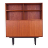 Teak bookcase, Scandinavian design, 1960s, designer: Bertil Fridhagen, prod