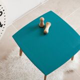 Coffee table oak compass legs revisited