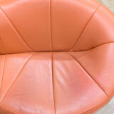 Pumpkin orange canapé