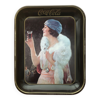 Vintage Coca Cola tray belle époque