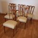 Ensemble de 6 chaises modernes du milieu du siècle, Italie, 1960