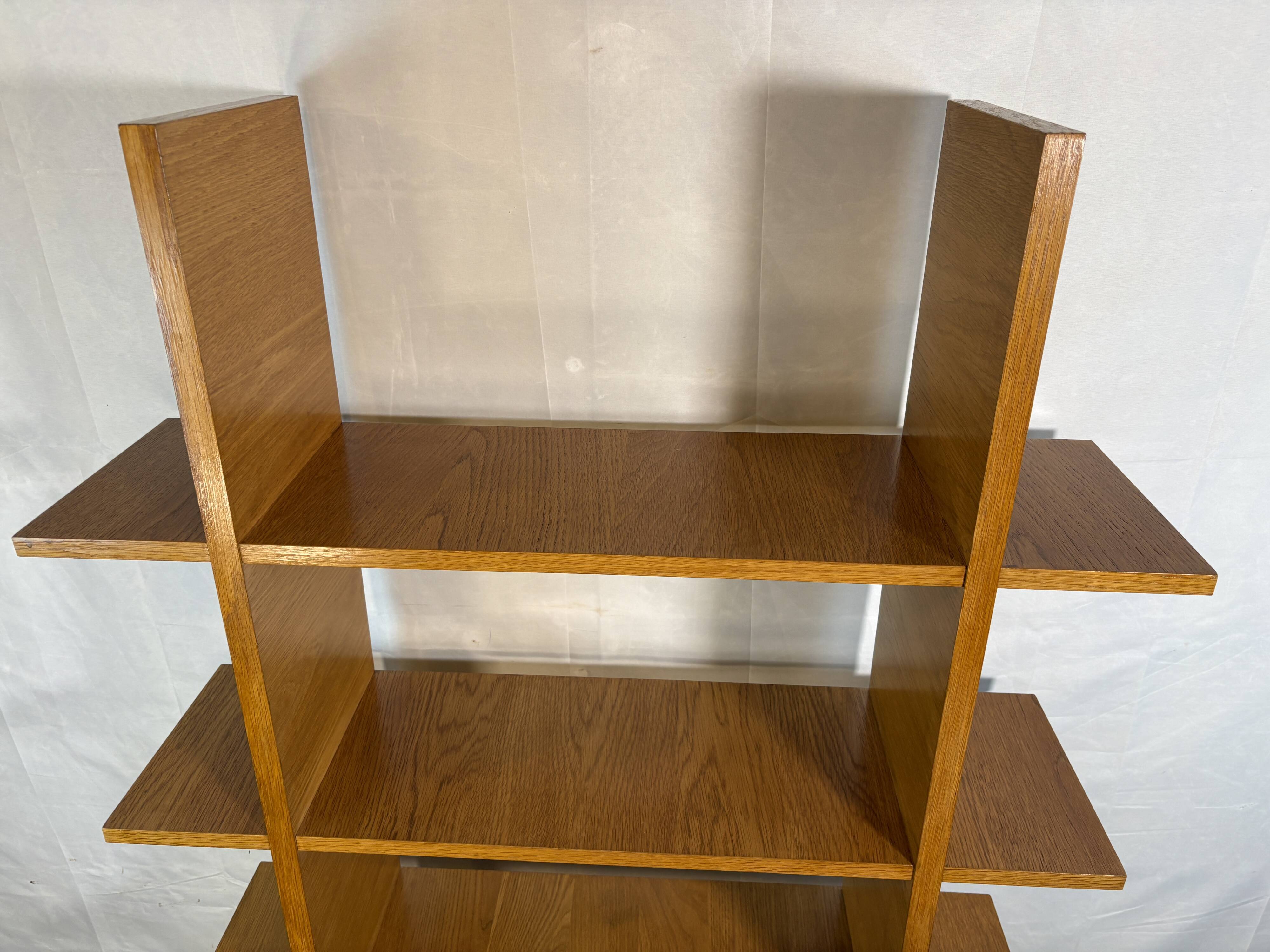 Unité de rangement en teck de style mid-century modern / Paravent d'inspiration scandinave