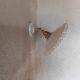 Applique murale vintage opaline dentelle