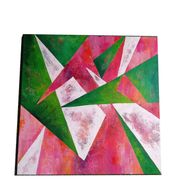 Abstraction picturale 40 x 40 cm