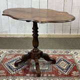 19th century Louis Philippe mahogany pedestal table