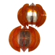 Pair of orange Muno wall lights