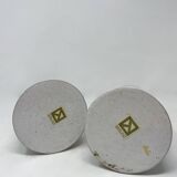 Mid-Century Modern Pair of Ceramic Pitchers by Alessio Tasca, 1970s, Italy