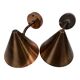 4 Westal copper wall lights