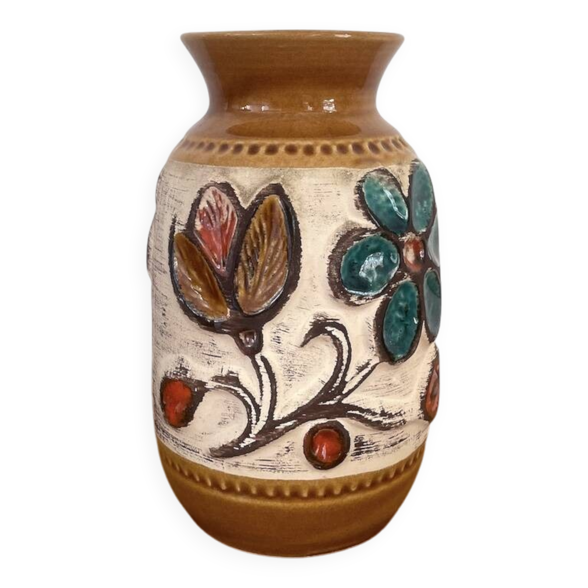 West Germany Bay Keramik Vase – Model 94-20 | Selency