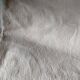 Bedspread in woven white cotton, double bed