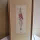 Series 4 Old Botanical Boards Flowers GRANDALL + Frame Gilded Wood Vintage