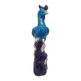 Phénix en porcelaine bleue chinoise vintage, années 1930