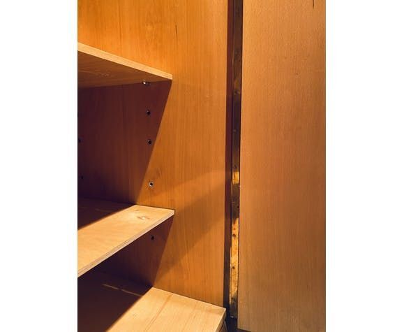 Armoire de porte vintage en noyer Tatra 1960