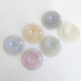 Arcopal coffee set 6 cups Pastel Harlequin