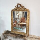 Miroir feuille d'or ancien 108 x 68 cm