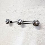 Vintage metal coat rack