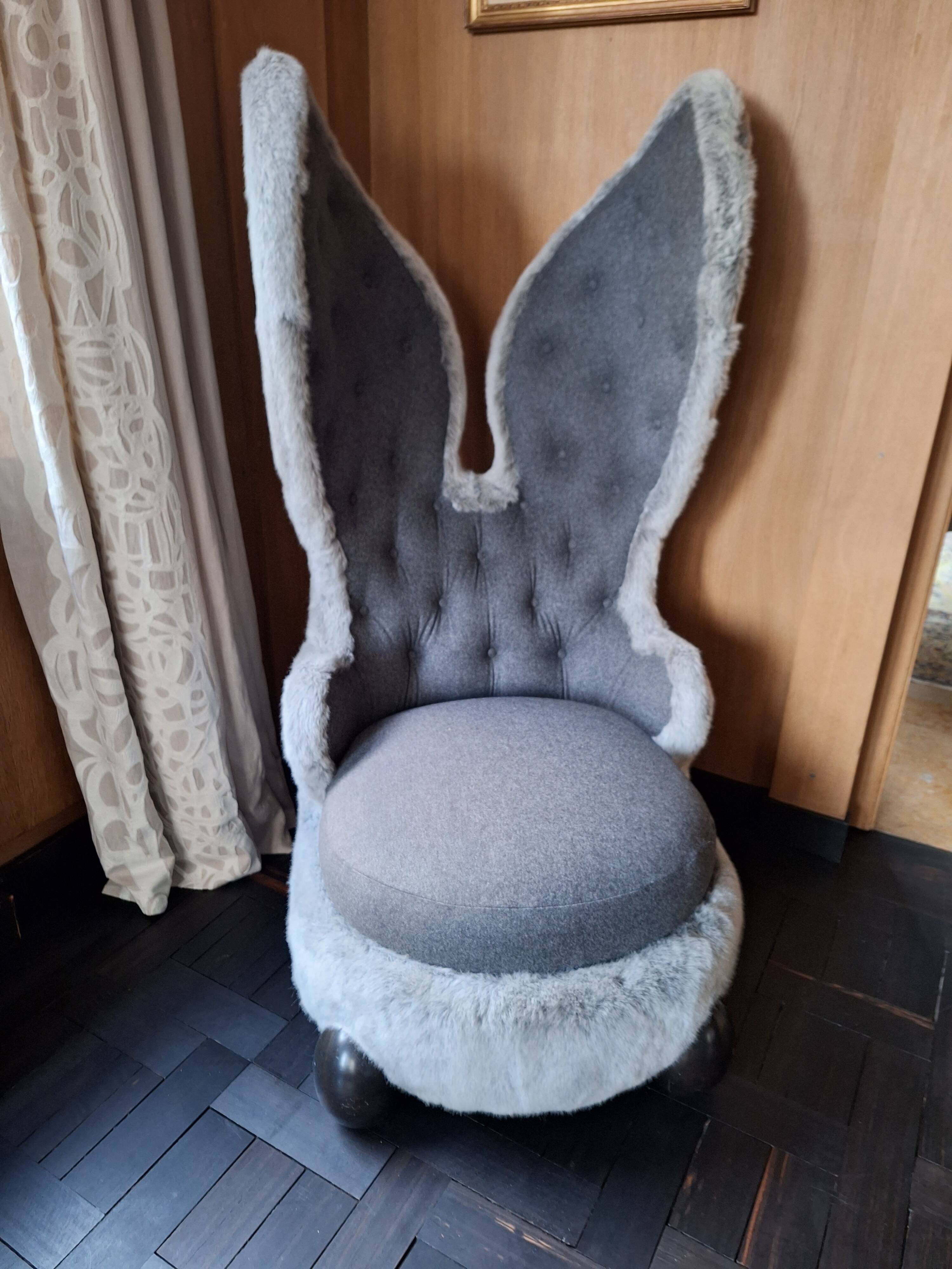 Hubert Le Gall rabbit armchair